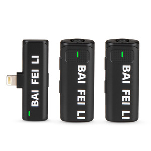 Baifeili D22 Loại C Di Động Không Dây Ve Áo <span class=keywords><strong>Microphone</strong></span> Cắm Và Chơi Cho Điện Thoại Android Youtube Tik Tok Podcast Tương Thích - Product Image 4