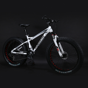 Roue de 26 <span class=keywords><strong>pouces</strong></span> pour hommes 4.0 Fat Bicycle Frein à disque Big Tire Cycle Beach Cycling Snow MTB Mountain Bike Fatbike for Snow Riding - Product Image 1