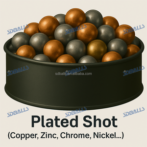 Bolas de Bisbuto SDBALLS con Recubrimiento de Bismuto, Bolas de Caza con Recubrimiento de Cobre, 3.3mm 4mm <span class=keywords><strong>4.4mm</strong></span> 4.5mm, Calibre .177, Bolas de Acero - Product Image 3
