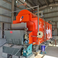 2 Tph 4 Tph Harga Pabrik Boiler Uap Dzl Berbahan Bakar Batubara Bituminus Kecil