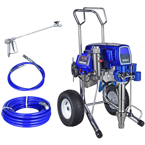 Máquina Portátil de Pintura en Aerosol sin Aire de Alta Presión, Máquina Eléctrica de 220V para Aplicar <span class=keywords><strong>Masilla</strong></span> sin Aire con Manguera de Goma y <span class=keywords><strong>Pistola</strong></span> de Pulverización - Product Image 1