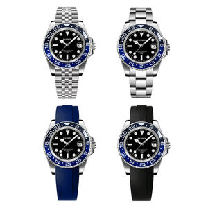 Montre personnalisée avec logo OEM, faible MOQ, luxe, <span class=keywords><strong>mouvement</strong></span> automatique NH35, mécanique, acier inoxydable 316L, montre-bracelet homme - Product Image 3