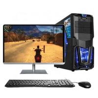 Stock à faible coût produit ordinateur de bureau 21.5 pouces Core I5 I7 Win10 unité système 16GB 8GB RAM HDD SSD pas cher prix Oem Gaming Pc