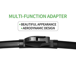 Limpiaparabrisas delantero suave plano sin marco Universal nuevo estilo limpiaparabrisas para BENZ varios estilos limpiaparabrisas - Product Image 4