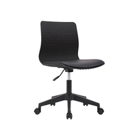 Échantillon gratuit Guangdong Chaise de bureau ergonomique en cuir pivotante pour réunion en rembourrage exécutif