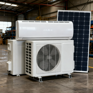 Climatiseur solaire mural portable OEM personnalisé en gros, à entraînement direct AC PV, refroidissement efficace 12000 BTU, DC Direct - Product Image 2