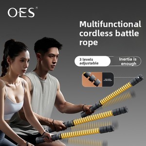 Cuerda de Batalla Inalámbrica Ajustable con Peso para Entrenamiento Físico, Ejercicio Muscular y Desarrollo de Fuerza - Product Image 6