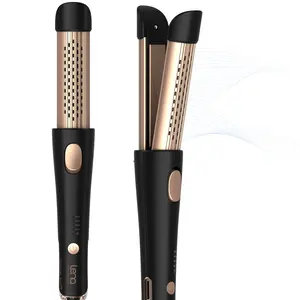 Lena Custom Cool Airflow Flat and Curling Iron Wand Curler and Straightener Ceramic Cold Air Hair Curler