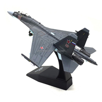 Diecast askeri uçak modeli 1/100 Su-35 süper Flanker rusya uçak sovyetler birliği donanma ordusu Su35 avcı uçağı modelleri