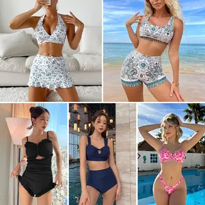 Set Bikini Sexy alla moda da donna 2024 da donna sdoganamento Bikini intero usato all'ingrosso