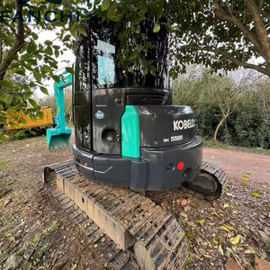 Mini-excavatrice Kobelco 55SR d'occasion en bon état, climatisation réversible, plus abordable - Product Image 1