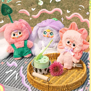 Vendita all'Ingrosso di Scatole Sorpresa Originali Baby Three <span class=keywords><strong>Serie</strong></span> Where Is the Spring, Adorabili Bambole in Vinile e Peluche, Portachiavi - Product Image 4