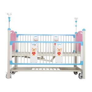 Cama Hospitalaria Pediátrica Manual de 2 Funciones para Bebés y Niños, con 2 Manivelas, Venta al por Mayor - Product Image 5