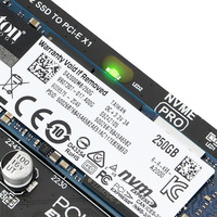 Carte adaptateur PCIe X1 vers M.2 SSD de haute qualité - Extension de stockage haute vitesse pour PC de bureau