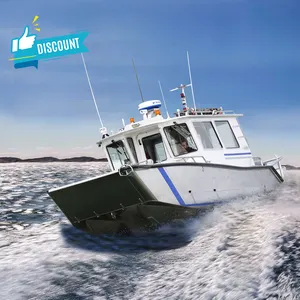 Kinocean Vissen Catamaran Boot Landing Craft Boot Sale Top Hot Selling Aluminium Middenconsole Vissersboot Tonijn Vissen