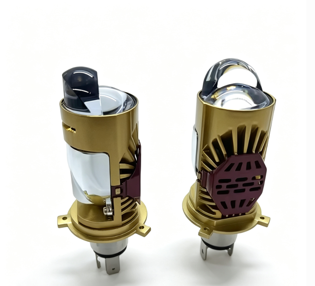Super Bright Projector Led Headlight Bulb Led Projector Lens with Laser Light for  Cars Projector Lens