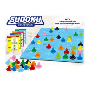Juegos de mesa de matemáticas personalizados para niños, juego de mesa educativo de <span class=keywords><strong>sudoku</strong></span>, juguetes de aprendizaje para niños - Product Image 2