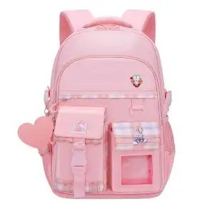 2023 new fashion large capacity girls lovely style reduce burden high quality backpack school bag