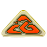 Écussons en caoutchouc 3d personnalisés avec logo à coudre Écussons en caoutchouc 3D pour vêtements en PVC