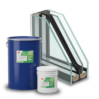 Sealant Silikon Dua Komponen untuk Kaca Isolasi pada Lini Produksi Double Glazing Otomatis dan Perekat Unit Dinding Tirai