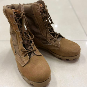 Bottes tactiques montantes en daim marron coyote HPB910 pour hommes, à lacets, durables, toutes saisons, pour l'entraînement en extérieur, Chine - Product Image 2