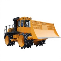 Compacteur de déchets de déversement sanitaire Shanbo C300H de 30 tonnes, à moteur, haute capacité de charge pour la gestion des déchets
