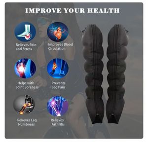 Sistema de recuperación de compresión de aire Botas de masaje de aire para pies y piernas Circulación sanguínea Recuperación rápida Presión de aire Masajeador de piernas completas - Product Image 3