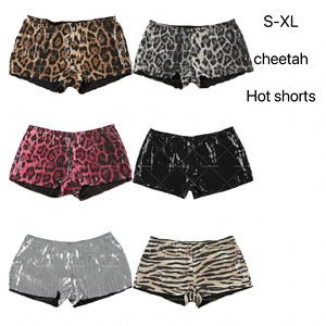 Nuovi <span class=keywords><strong>Shorts</strong></span> Estivi 2025 per Donna, Stampa Leopardata, Stile Street, <span class=keywords><strong>Mini</strong></span> <span class=keywords><strong>Shorts</strong></span> <span class=keywords><strong>Sexy</strong></span> da Donna - Product Image 1