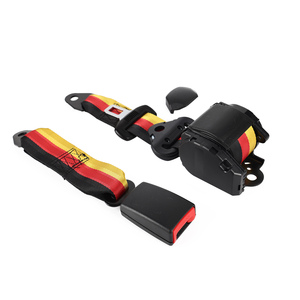 Cinturón de Seguridad Deportivo de Alta Calidad en Oferta, Cinturón de Seguridad para Asiento de <span class=keywords><strong>Coche</strong></span> de Metal ABS <span class=keywords><strong>TAKA</strong></span> JDM de 3 Puntos, de Acero y Poliéster Negro, con Logotipo Personalizado Mingke - Product Image 5