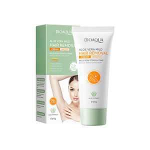 BIOAQUA axila piernas áreas <span class=keywords><strong>íntima</strong></span>s <span class=keywords><strong>crema</strong></span> <span class=keywords><strong>depilatoria</strong></span> indolora hidratar suave Aloe Vera <span class=keywords><strong>crema</strong></span> <span class=keywords><strong>depilatoria</strong></span> suave <span class=keywords><strong>para</strong></span> cara corporal - Product Image 5
