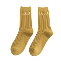 Vente en gros 2025 de chaussettes athlétiques décontractées de haute qualité à la mode avec logo privé et design personnalisé pour hommes et femmes