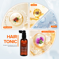 Spray Tonifiant Capillaire Bio au Gingembre avec Logo Personnalisé - Traitement Naturel à Base de Plantes pour la Repousse des Cheveux et l'Essence Nourrissante Anti-Pelliculaire