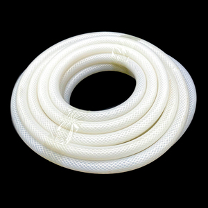 Hitzebeständiger Lebensmittelqualität Geflochtener Silikonschlauch Retikulierter Kanal Karierter Anilox-Schlauch Hochdruck-Silikon-Geflechtschlauch - Product Image 2