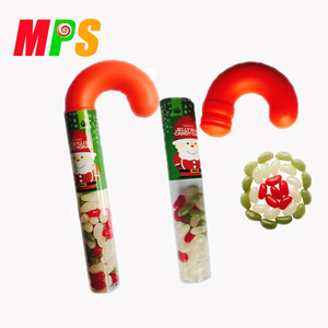 Regalo di <span class=keywords><strong>natale</strong></span> Bastone Da Passeggio Variopinta Della Gelatina di Fagioli Candy Cane Giocattolo Tubo di <span class=keywords><strong>Caramelle</strong></span> - Product Image 5