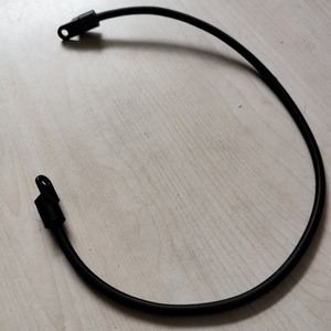 Corde élastique noire de 80 cm, accessoire d'ancrage et d'amarrage pour kayak, bateau, équipement de plein air - Product Image 3
