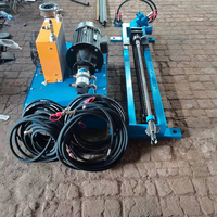 La nouvelle machine de levage de tuyau adopte une perceuse horizontale de 20 mètres avec un grand trou de forage dans la couche de sol