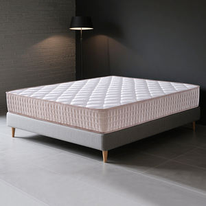 ที่นอนสปริงแบบพ็อกเก็ตคอยล์ขนาดฟูลไซส์สำหรับโรงพยาบาล ผ้าถัก 400 กรัม/ตร.ม. เป็นมิตรกับสิ่งแวดล้อม โฟมเย็บติดแบบไม่ใช้กาว - Product Image 1