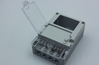 Caja para Medidor de Energía E-POWER H-DDS-02(C) con 80A para Montaje de Conector de Medidor Electrónico Monofásico