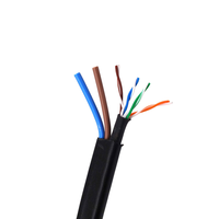 Cable Cat5e con Alimentación, Cable de Red para Exteriores, 300m 1000 pies, Cables de Comunicación Categoría 5