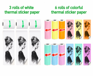Thermal <b>Paper</b> <b>Roll</b> 57x30mm Single Layer White for Cash Register Flexo Printing Open Label Design - Product Image 5