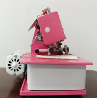Machine à coudre surjeteuse domestique Jukky FN2-4D, neuve, configuration mécanique à lit plat pour points surjeteurs, usage domestique