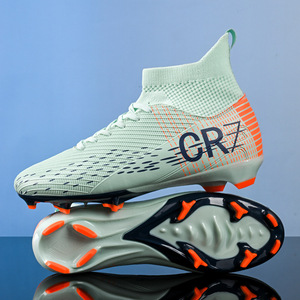 Botas de Fútbol Profesionales para Hombre, Estilo <span class=keywords><strong>Baloncesto</strong></span>, para Terreno Firme, con Logotipo Personalizado OEM de Fábrica, Más Vendidas - Product Image 4