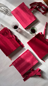 Agenda Personalizada A5 A4 A6 con Encuadernación de <span class=keywords><strong>Terciopelo</strong></span> Negro y Cintas de Raso - Product Image 4