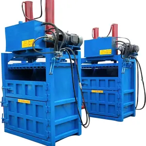 Good Quality Hydraulic Cardboard Box Baling Press Waste Paper Baler Machine Vertical Wool Baler Press Machine For Sale