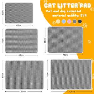 Fabriqué en Chine matériau Eva de haute qualité double couche anti-fuite facile à nettoyer tapis de litière pour chat - Product Image 4