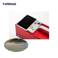 Rétroréflectomètre mobile personnalisable pour marquage routier nocturne par temps de pluie, testeur RL, détection rapide, chemin lumineux ouvert