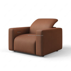 FERLY Modern Leather Reclining <strong>Chair</strong> Contemporary Lounge <strong>Chair</strong> for Living Room Furniture Set - Product Image 5