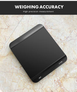 2025 새로운 디자인 5kg 10kg 15kg 지능형 콜레스테롤 관리 식품 민감한 디지털 식품 주방 저울 - Product Image 2