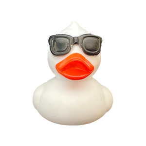 Bán Buôn Biểu Tượng Tùy Chỉnh Mini PVC Nhựa Nổi Vịt Cao Su Màu Trắng Vịt Cho Halloween Phục Sinh Vàng Kỳ Nghỉ Vinyl Bunny Tắm Đồ Chơi - Product Image 2