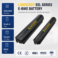 Paket Baterai Lithium Ion OEM 36V 10.4Ah 14Ah 17.5Ah Reention EEL Mini Pro Downtube untuk Sepeda Listrik Ebike